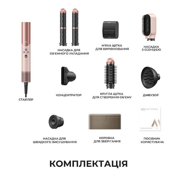 Стайлер Mova Master 10 Sakura, Розовый - № 10 Стайлер Mova Master 10 Sakura, Розовый - № 10