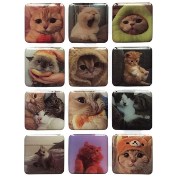 Набір наклейок 3D STICKERS Cat 4 - № 1 Набір наклейок 3D STICKERS Cat 4 - № 1