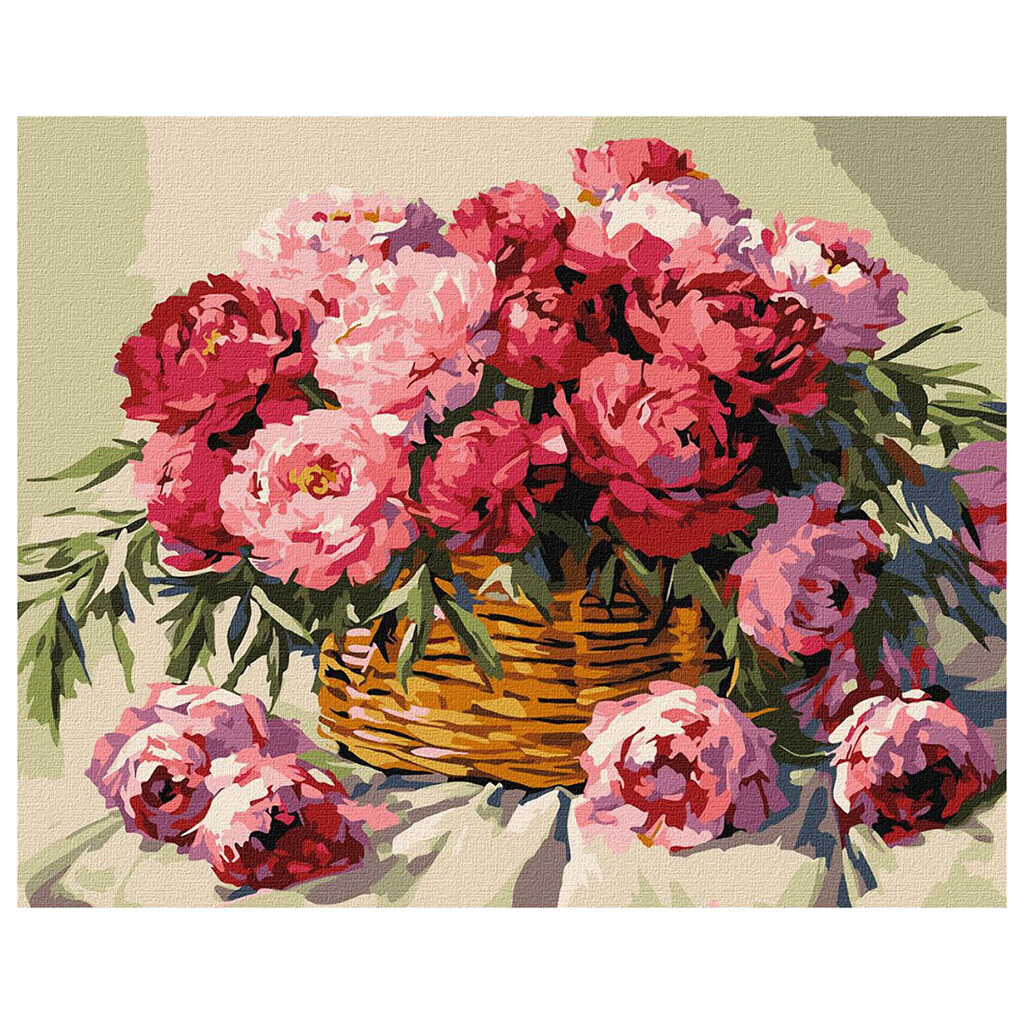Картина за номерами "Мелодія цвітіння", 40x50 см, Ідейка - № 1 Картина за номерами "Мелодія цвітіння", 40x50 см, Ідейка - № 1