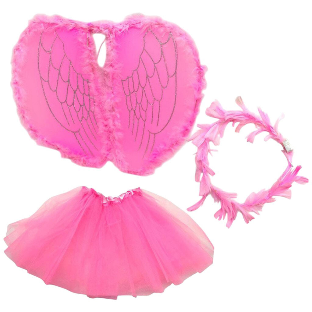 Маскарадный костюм "Ангел", с подсветкой, крылья, юбочка, нимб, Mic - № 1 Маскарадный костюм "Ангел", с подсветкой, крылья, юбочка, нимб, Mic - № 1