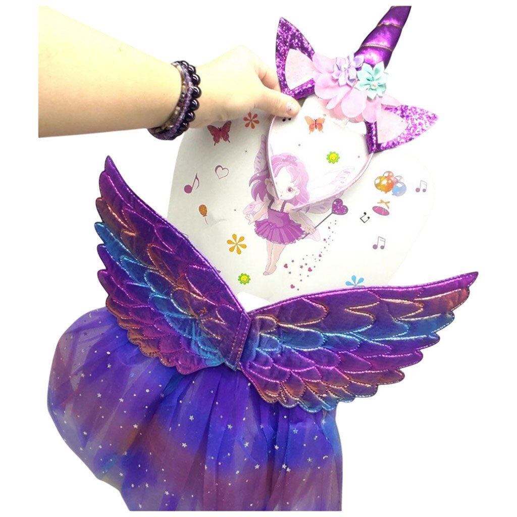 Маскарадный костюм "Ангел", крылья, обруч, юбочка, Mic - № 2 Маскарадный костюм "Ангел", крылья, обруч, юбочка, Mic - № 2