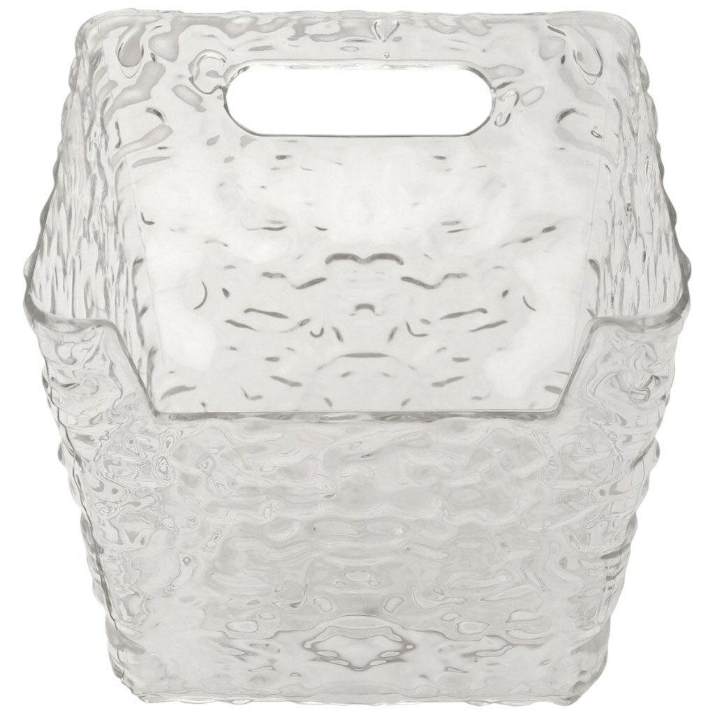 Корзина для мелочей пластиковая настенная подвесная 9,5х10х9 см - № 2 Корзина для мелочей пластиковая настенная подвесная 9,5х10х9 см - № 2