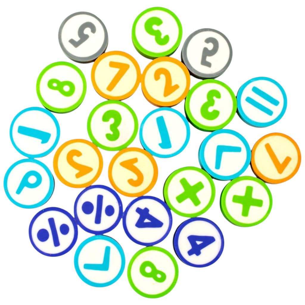 Набор резинок канцелярских мини в банке - № 2 Набор резинок канцелярских мини в банке - № 2