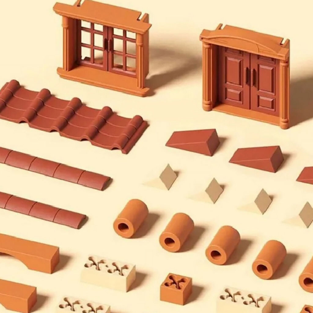 Набор для творчества детский Дом своими руками 506 деталей - № 3 Набор для творчества детский Дом своими руками 506 деталей - № 3