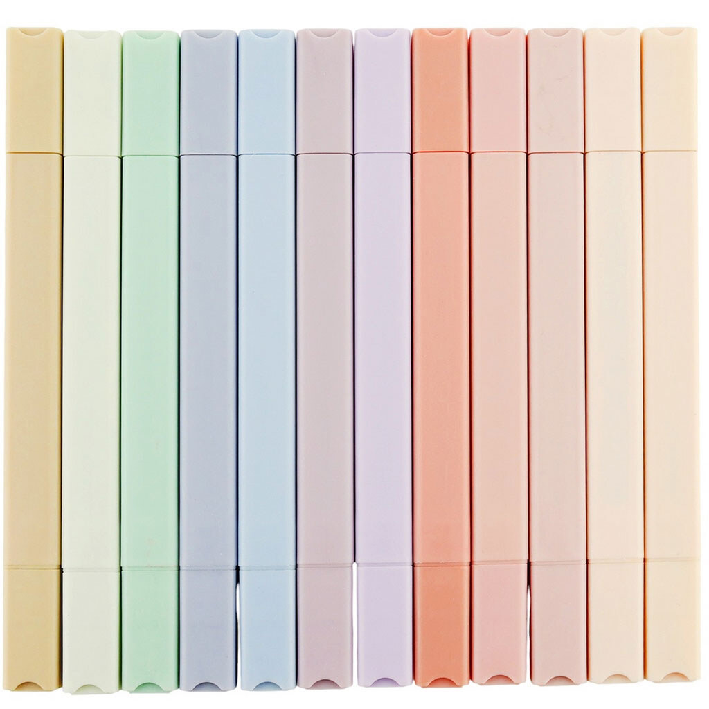 Набір маркерів двосторонніх 12 кольорів - № 2 Набір маркерів двосторонніх 12 кольорів - № 2