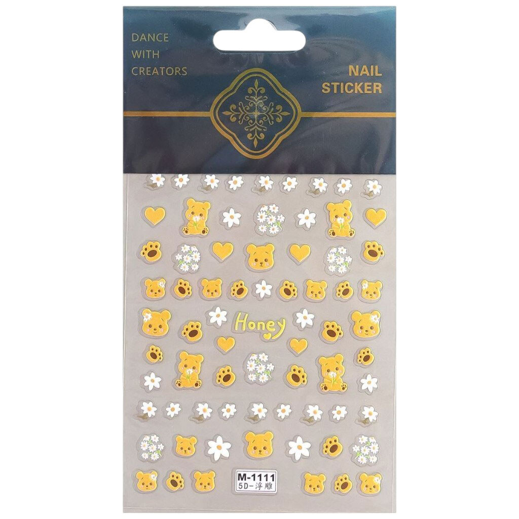 Наклейки для ногтей дизайн в ассортименте - № 1 Наклейки для ногтей дизайн в ассортименте - № 1