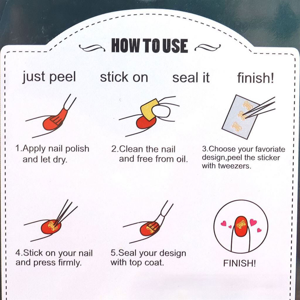 Наклейки для ногтей дизайн в ассортименте - № 2 Наклейки для ногтей дизайн в ассортименте - № 2