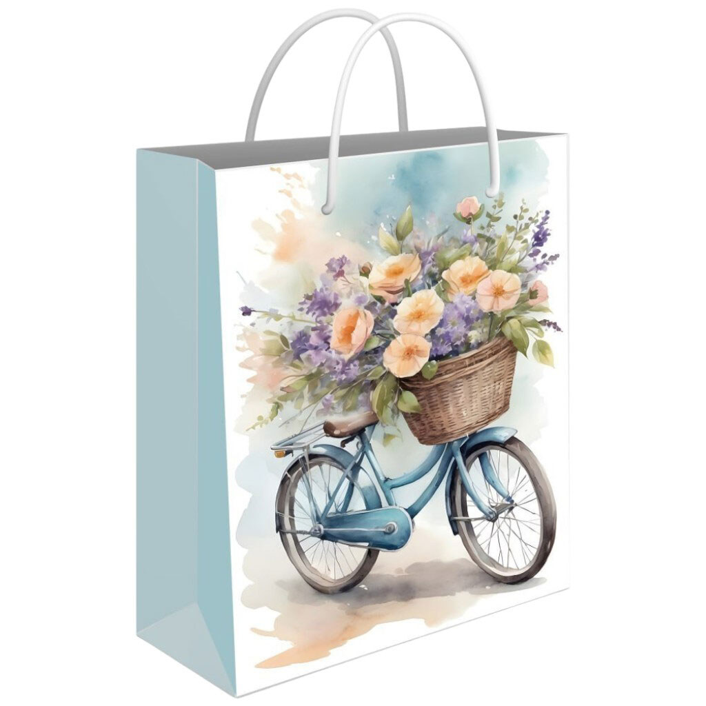 Пакет подарунковий паперовий р. L 27х33х11 см - № 7 Пакет подарунковий паперовий р. L 27х33х11 см - № 7