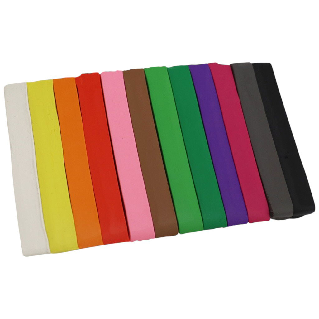 Пластилин для лепки детский 12 цветов 140 г - № 2 Пластилин для лепки детский 12 цветов 140 г - № 2