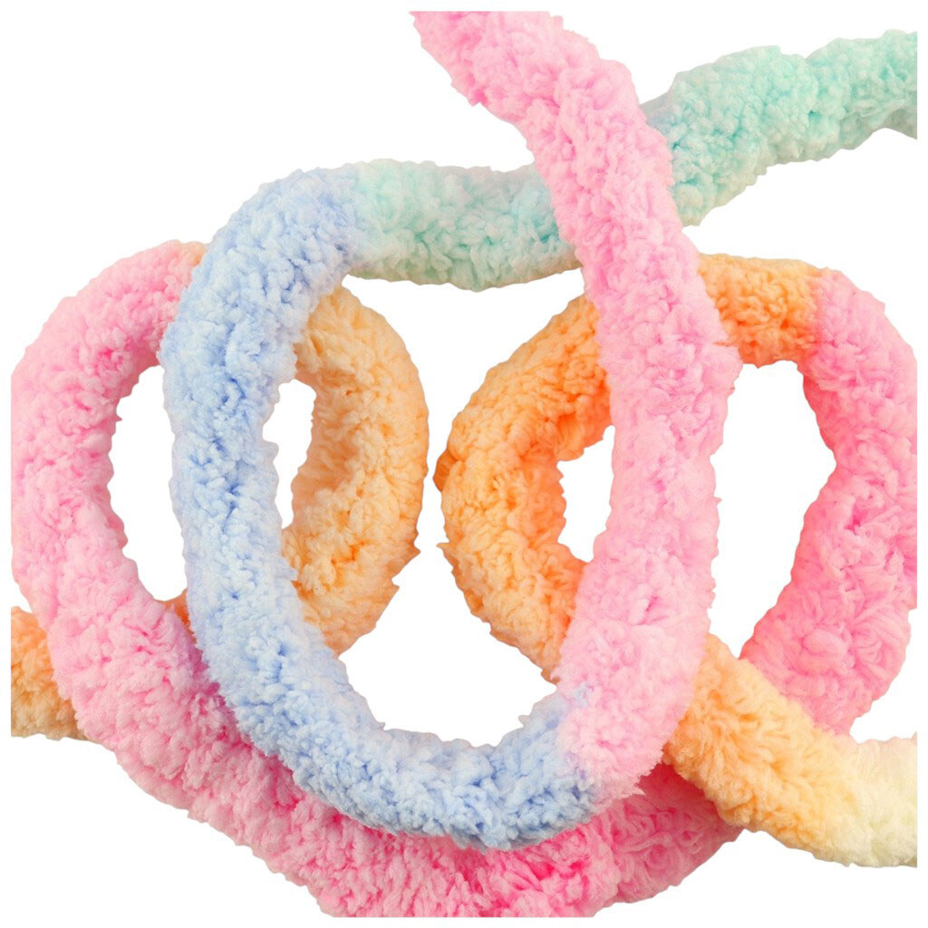 Пряжа для в'язання плюшева Craft time 250 г, 30 м тон №20 - № 2 Пряжа для в'язання плюшева Craft time 250 г, 30 м тон №20 - № 2