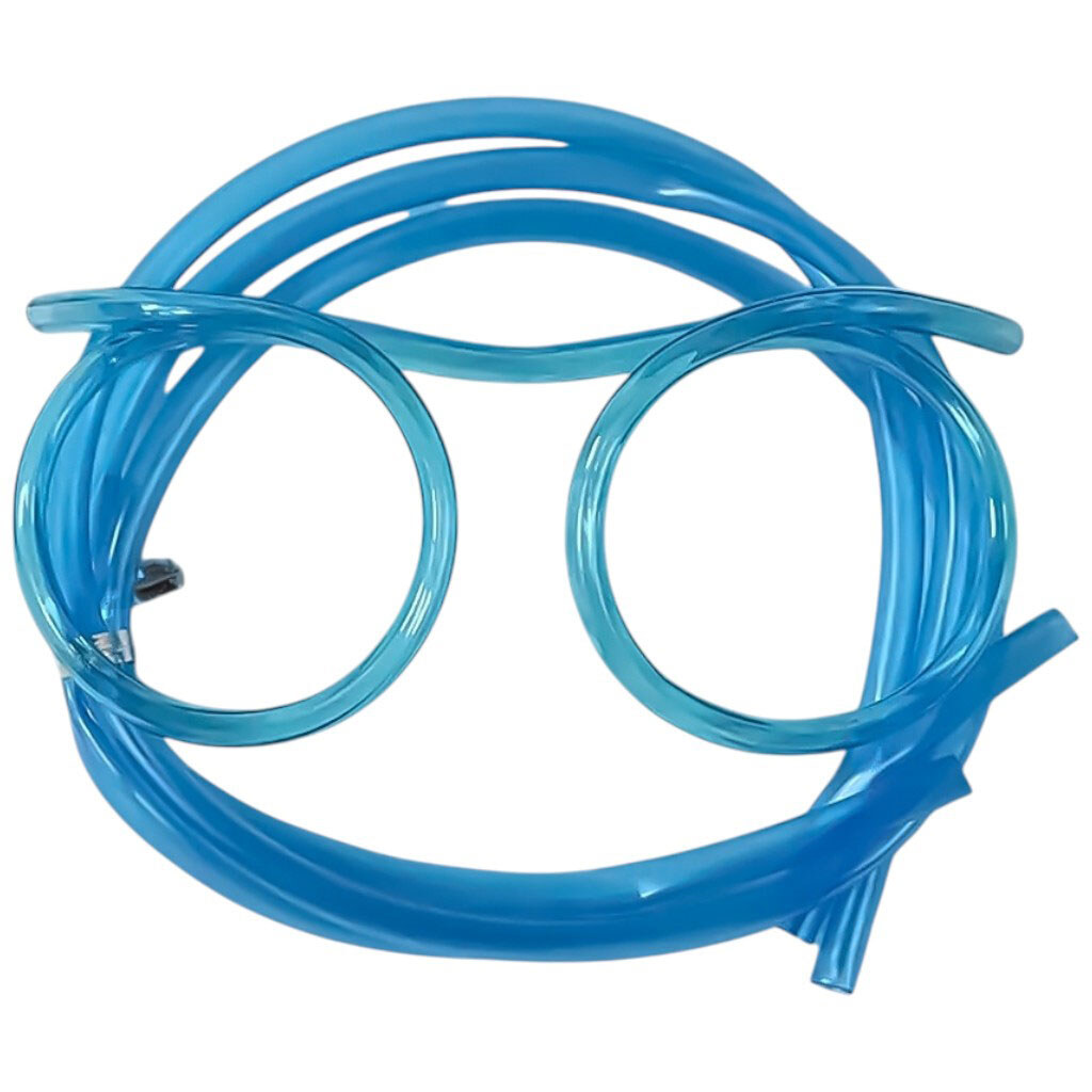 Трубочка для напитков пластиковая Очки - № 2 Трубочка для напитков пластиковая Очки - № 2