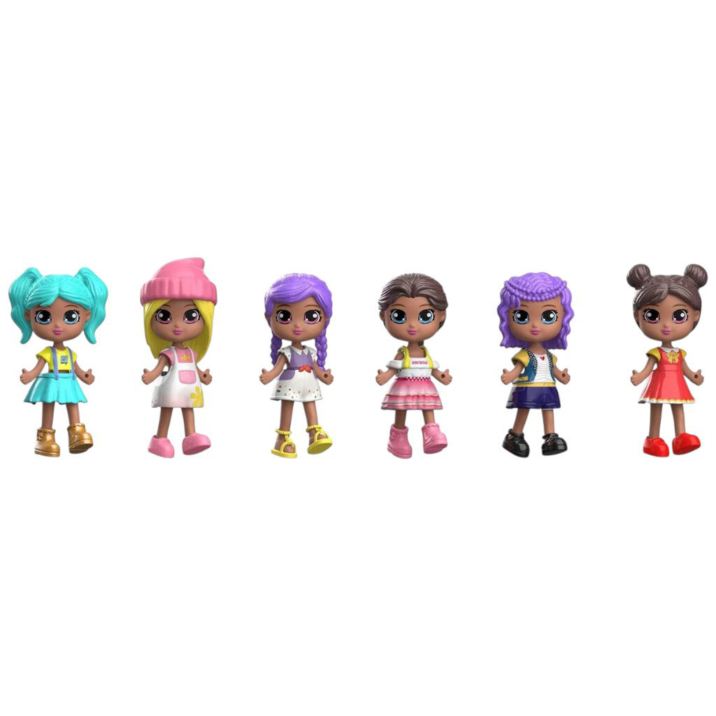 Фигурка игрушечная Little Corner Группа Девочек - № 2 Фигурка игрушечная Little Corner Группа Девочек - № 2