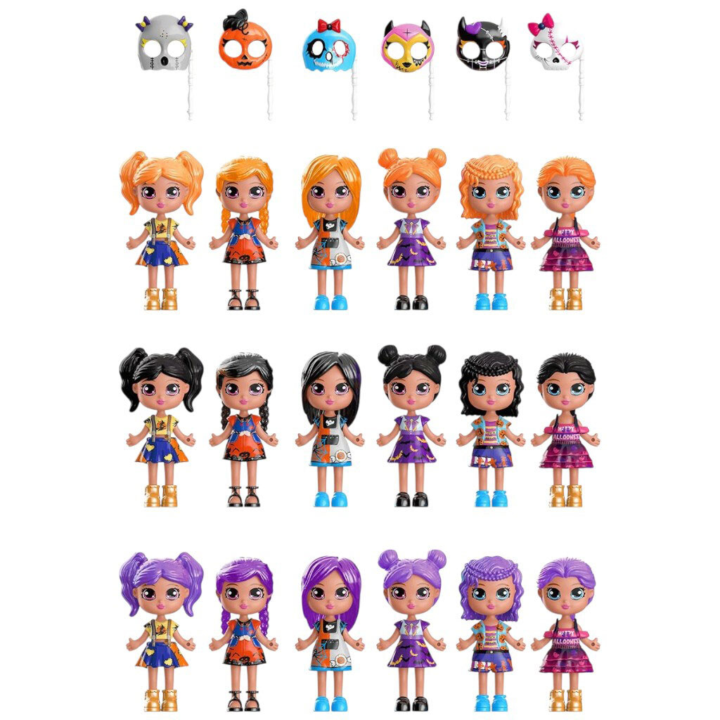 Фигурка игрушечная Little Corner Девушка Маска - № 2 Фигурка игрушечная Little Corner Девушка Маска - № 2