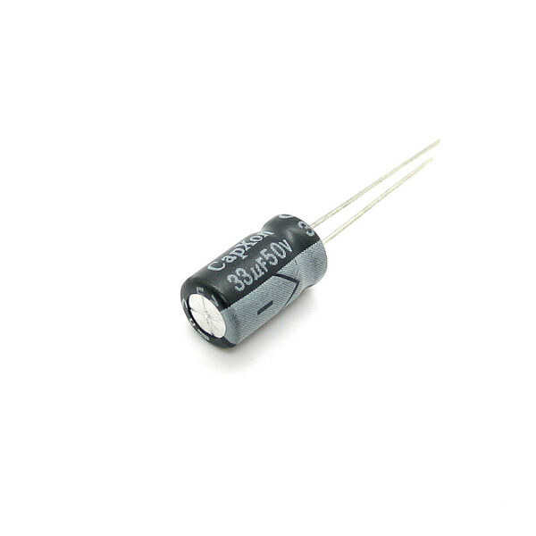 Конденсатор електролітичний ECAP-KM-33mkf - 50v (105°C) (KM) 6,3x11 - № 1 Конденсатор електролітичний ECAP-KM-33mkf - 50v (105°C) (KM) 6,3x11 - № 1