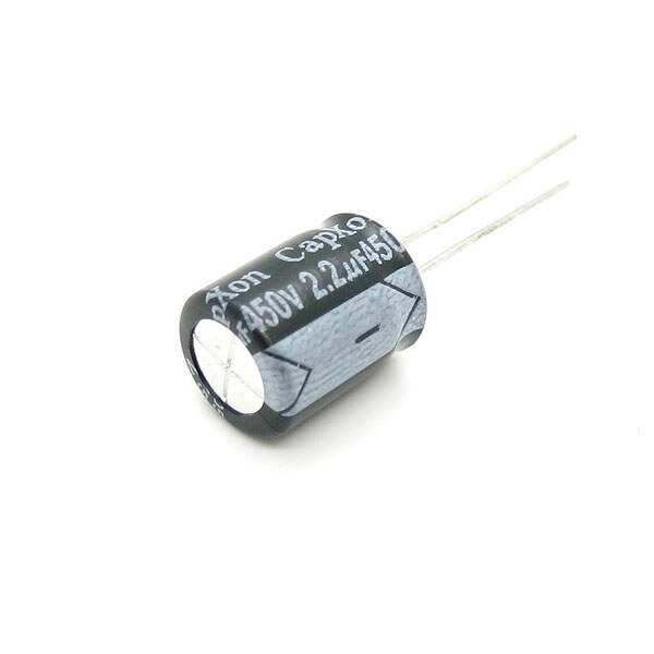 Конденсатор електролітичний ECAP-KM-2,2mkf - 450v (105°C) (KM) 10x12 - № 1 Конденсатор електролітичний ECAP-KM-2,2mkf - 450v (105°C) (KM) 10x12 - № 1