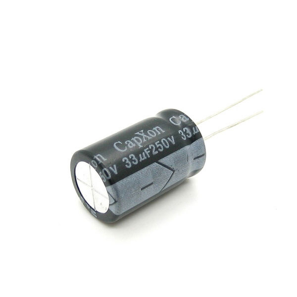 Конденсатор електролітичний ECAP-KM-33mkf - 250v (105°C) (KM) 13x20 - № 1 Конденсатор електролітичний ECAP-KM-33mkf - 250v (105°C) (KM) 13x20 - № 1