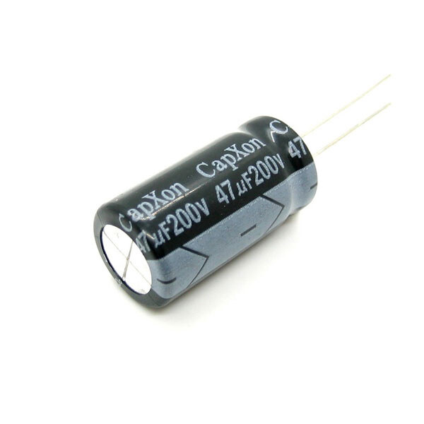 Конденсатор електролітичний ECAP-KM-47mkf - 200v (105°C) (KM) 13x25 - № 1 Конденсатор електролітичний ECAP-KM-47mkf - 200v (105°C) (KM) 13x25 - № 1