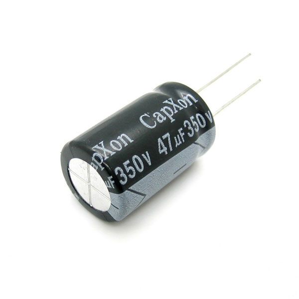 Конденсатор електролітичний ECAP-KM-47mkf - 350v (105°C) (KM) 16x25 - № 1 Конденсатор електролітичний ECAP-KM-47mkf - 350v (105°C) (KM) 16x25 - № 1