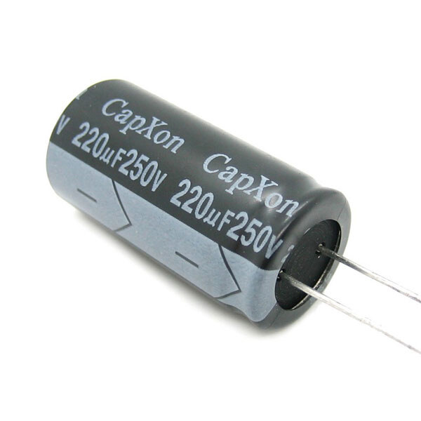 Конденсатор електролітичний ECAP-KM-220mkf - 250v (105°C) (KM) 18x35.5 - № 1 Конденсатор електролітичний ECAP-KM-220mkf - 250v (105°C) (KM) 18x35.5 - № 1