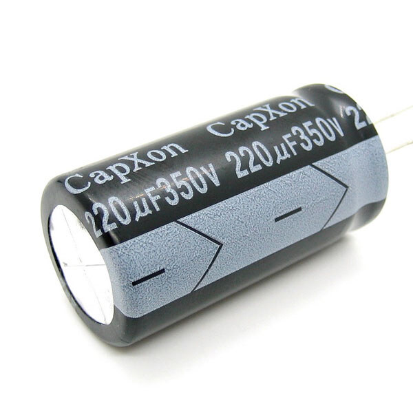 Конденсатор электролитический ECAP-KM-220mkf - 350v (105°C) (KM) 22x41 - № 1 Конденсатор электролитический ECAP-KM-220mkf - 350v (105°C) (KM) 22x41 - № 1