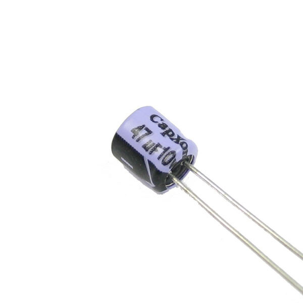 Конденсатор електролітичний ECAP-ST-47mkf - 10v (105°C) C-Мини (ST) - № 1 Конденсатор електролітичний ECAP-ST-47mkf - 10v (105°C) C-Мини (ST) - № 1