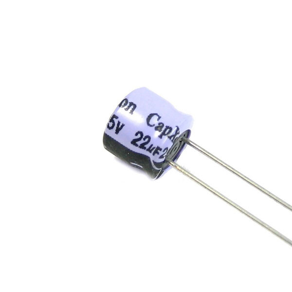 Конденсатор электролитический ECAP-ST-22mkf - 25v (105°C) C-Мини (ST) - № 1 Конденсатор электролитический ECAP-ST-22mkf - 25v (105°C) C-Мини (ST) - № 1