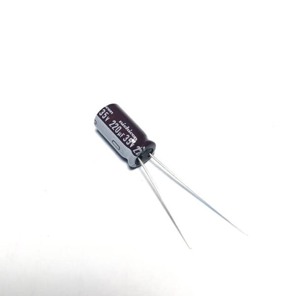 Конденсатор электролитический UPW1V221MPD6 - № 1 Конденсатор электролитический UPW1V221MPD6 - № 1