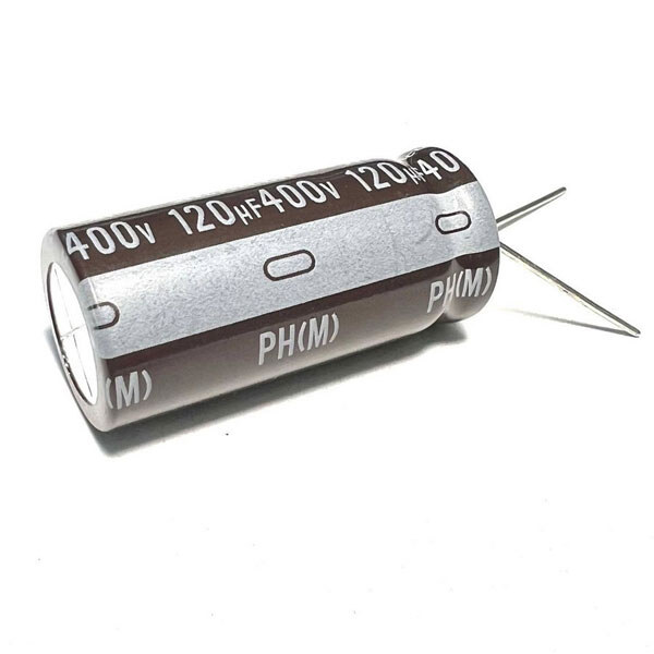 Конденсатор электролитический ECAP-RD-120mkf - 400v (105°C) (UPH) 16*36 - № 1 Конденсатор электролитический ECAP-RD-120mkf - 400v (105°C) (UPH) 16*36 - № 1