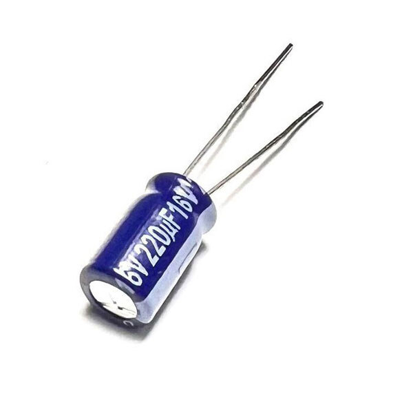 Конденсатор електролітичний ECA1CM221I - № 1 Конденсатор електролітичний ECA1CM221I - № 1