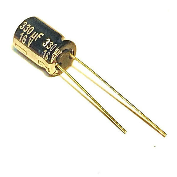 Конденсатор электролитический ECA1CHG331 - № 1 Конденсатор электролитический ECA1CHG331 - № 1