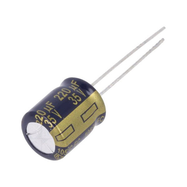 Конденсатор электролитический EEUFC1V221B - № 1 Конденсатор электролитический EEUFC1V221B - № 1