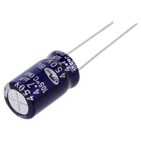 Конденсатор для електронних баластів 4,7mkf - 450v БАЛАСТНІ (10000ч) (BL) - № 1 Конденсатор для електронних баластів 4,7mkf - 450v БАЛАСТНІ (10000ч) (BL) - № 1