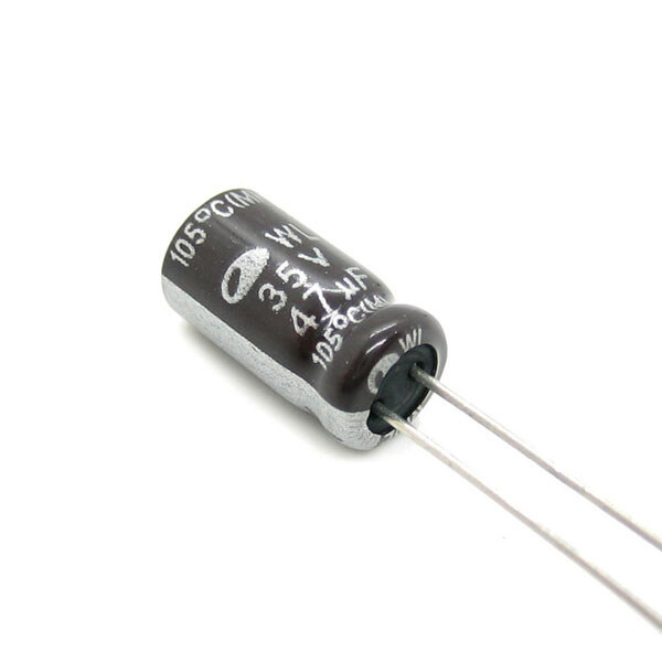 Конденсатор електролітичний ECAP-LOW-ESR-47mkf - 35v (WL) - № 1 Конденсатор електролітичний ECAP-LOW-ESR-47mkf - 35v (WL) - № 1
