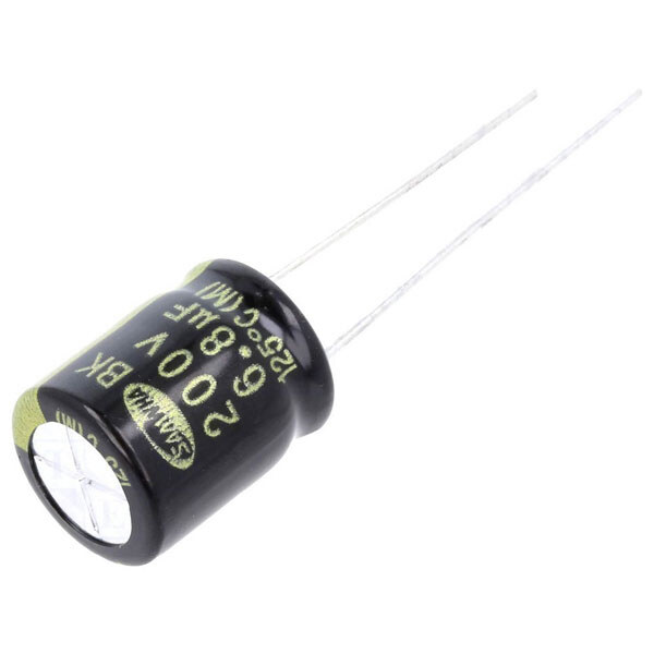 Конденсатор електролітичний ECAP-BK-10mkf - 200v (125 C) (BK) - № 1 Конденсатор електролітичний ECAP-BK-10mkf - 200v (125 C) (BK) - № 1