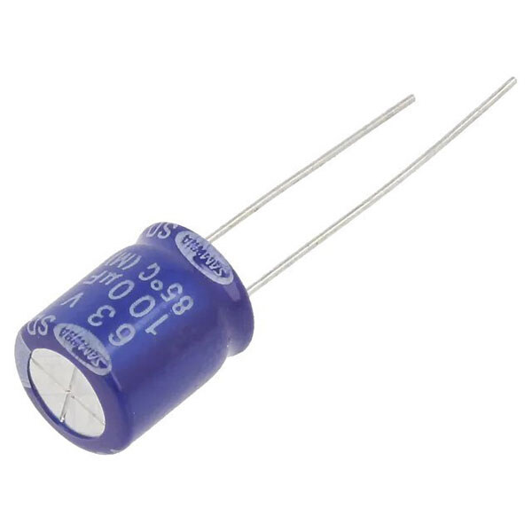 Конденсатор електролітичний ECAP-SD-100mkf - 63v (SD) - № 1 Конденсатор електролітичний ECAP-SD-100mkf - 63v (SD) - № 1