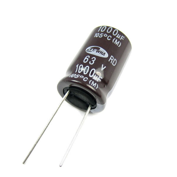 Конденсатор електролітичний ECAP-RD-1000mkf - 6,3v (105°C) (RD) - № 1 Конденсатор електролітичний ECAP-RD-1000mkf - 6,3v (105°C) (RD) - № 1