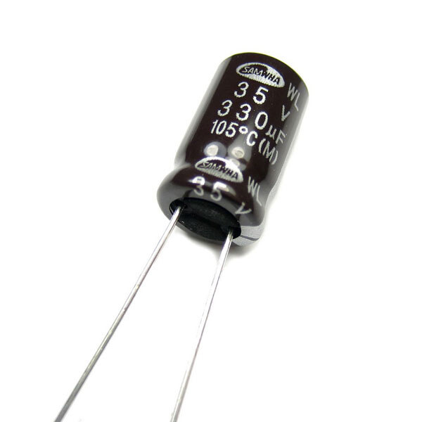 Конденсатор электролитический ECAP-LOW-ESR-330mkf - 35v (WL) - № 1 Конденсатор электролитический ECAP-LOW-ESR-330mkf - 35v (WL) - № 1