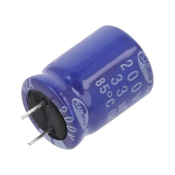 Конденсатор электролитический ECAP-SD-33mkf - 200v (SD) - № 1 Конденсатор электролитический ECAP-SD-33mkf - 200v (SD) - № 1