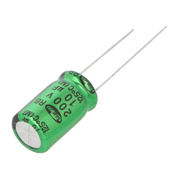 Конденсатор електролітичний ECAP-RB-10mkf - 200v (RB) - № 1 Конденсатор електролітичний ECAP-RB-10mkf - 200v (RB) - № 1