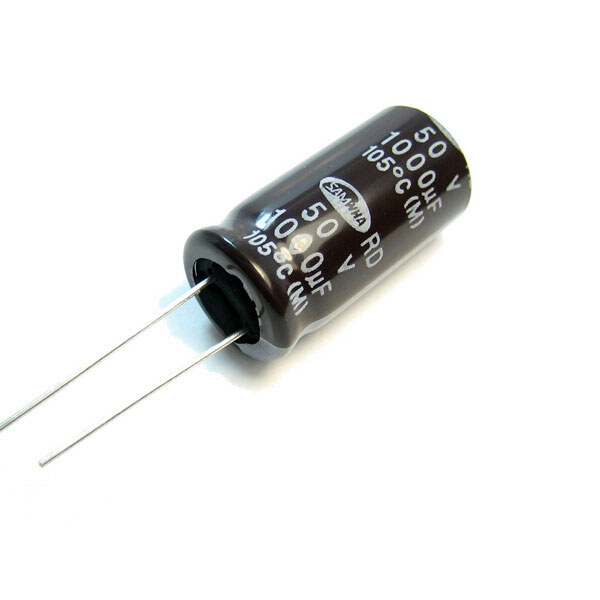 Конденсатор электролитический ECAP-RD-1000mkf - 50v (105°C) (RD) - № 1 Конденсатор электролитический ECAP-RD-1000mkf - 50v (105°C) (RD) - № 1