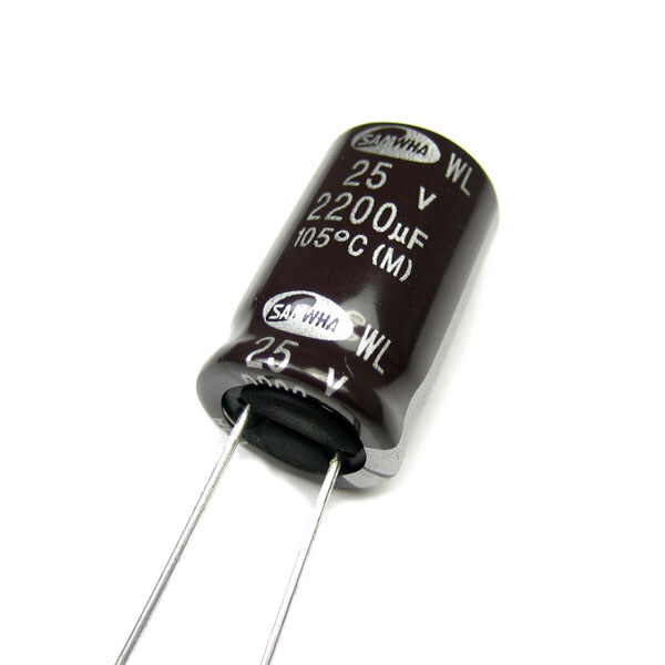 Конденсатор электролитический ECAP-LOW-ESR-2200mkf - 25v (WL) - № 1 Конденсатор электролитический ECAP-LOW-ESR-2200mkf - 25v (WL) - № 1