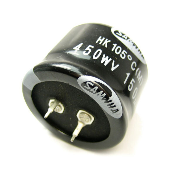 Конденсатор электролитический ECAP-HK-150mkf - 450v** (105°C) (HK) - № 1 Конденсатор электролитический ECAP-HK-150mkf - 450v** (105°C) (HK) - № 1