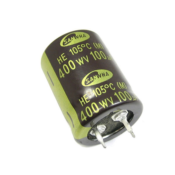 Конденсатор електролітичний ECAP-HE-100mkf - 400v* (105°C) (HE) 22x30mm - № 1 Конденсатор електролітичний ECAP-HE-100mkf - 400v* (105°C) (HE) 22x30mm - № 1