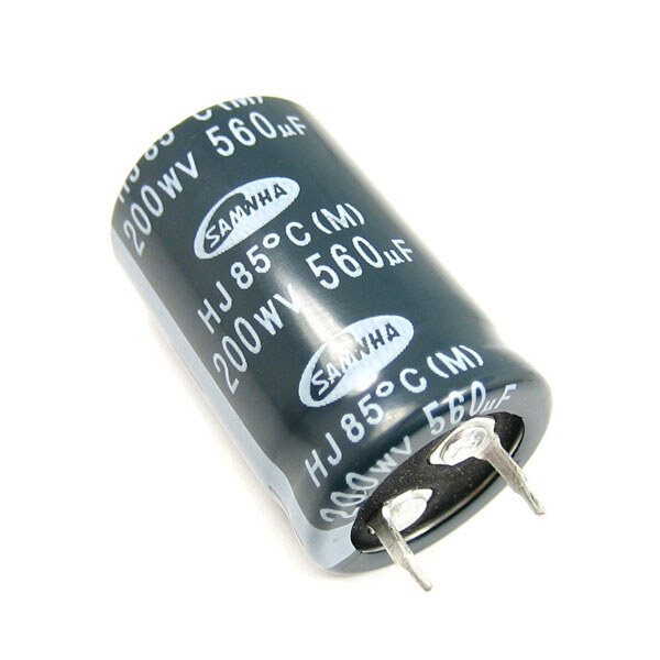 Конденсатор електролітичний ECAP-HJ-560mkf - 200v (mini) (HJ) - № 1 Конденсатор електролітичний ECAP-HJ-560mkf - 200v (mini) (HJ) - № 1