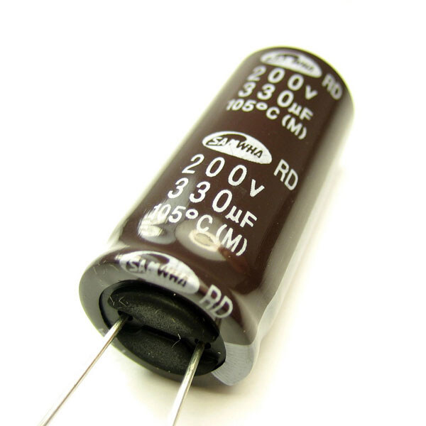 Конденсатор електролітичний ECAP-RD-330mkf - 200v (105°C) (RD) - № 1 Конденсатор електролітичний ECAP-RD-330mkf - 200v (105°C) (RD) - № 1