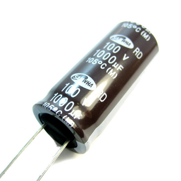 Конденсатор електролітичний ECAP-RD-1000mkf - 100v (105°C) (RD) - № 1 Конденсатор електролітичний ECAP-RD-1000mkf - 100v (105°C) (RD) - № 1