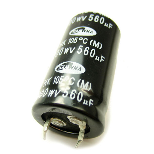 Конденсатор електролітичний ECAP-HK-560mkf - 200v** (105°C) (HK) - № 1 Конденсатор електролітичний ECAP-HK-560mkf - 200v** (105°C) (HK) - № 1