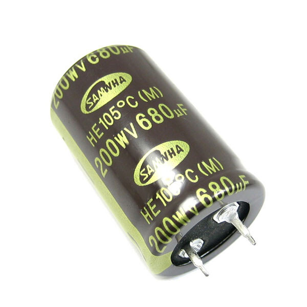 Конденсатор электролитический ECAP-HE-680mkf - 200v* (105°C) (HE) - № 1 Конденсатор электролитический ECAP-HE-680mkf - 200v* (105°C) (HE) - № 1