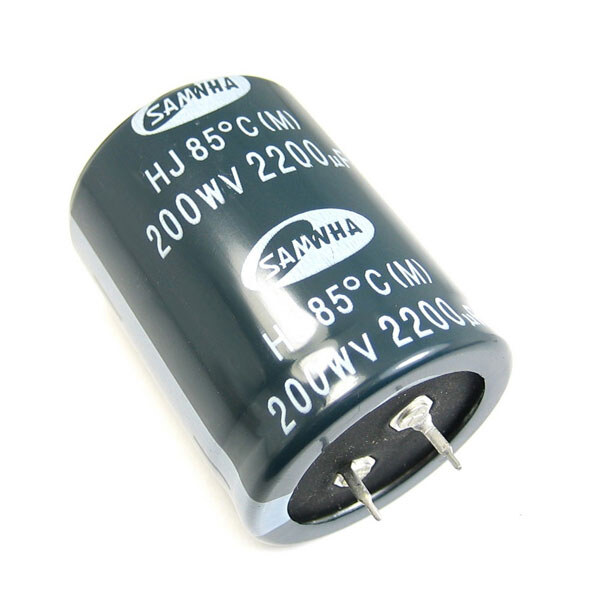 Конденсатор електролітичний ECAP-HJ-2200mkf - 200v (mini) (HJ) - № 1 Конденсатор електролітичний ECAP-HJ-2200mkf - 200v (mini) (HJ) - № 1