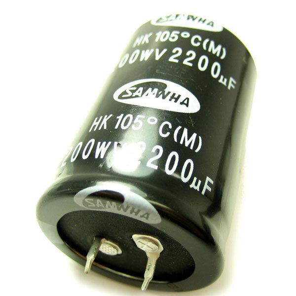 Конденсатор электролитический ECAP-HK-2200mkf - 200v* (105°C) (HK) - № 1 Конденсатор электролитический ECAP-HK-2200mkf - 200v* (105°C) (HK) - № 1